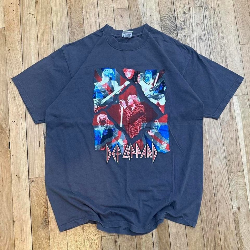 Vintage Def Leppard Band Tee‎ Euphoria 2000s
